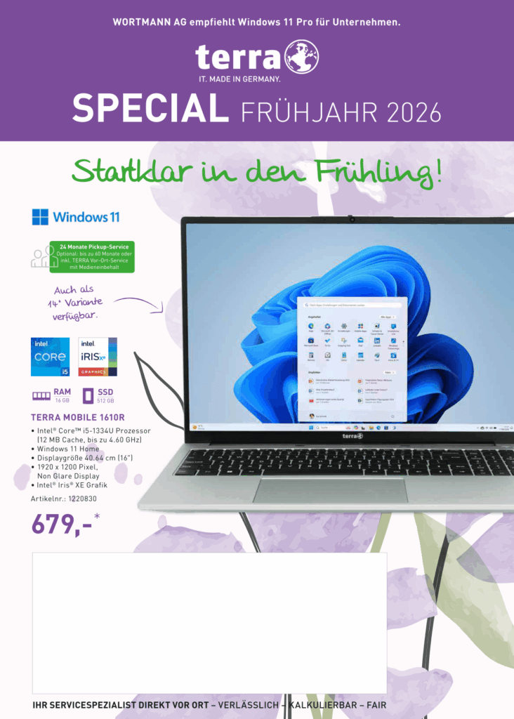 Wortmann Frühjahrsflyer 2026