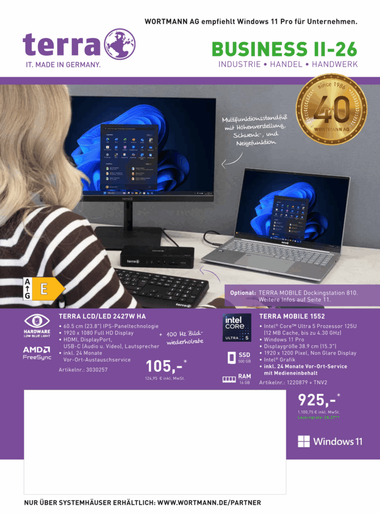 Wortmann Business-Flyer